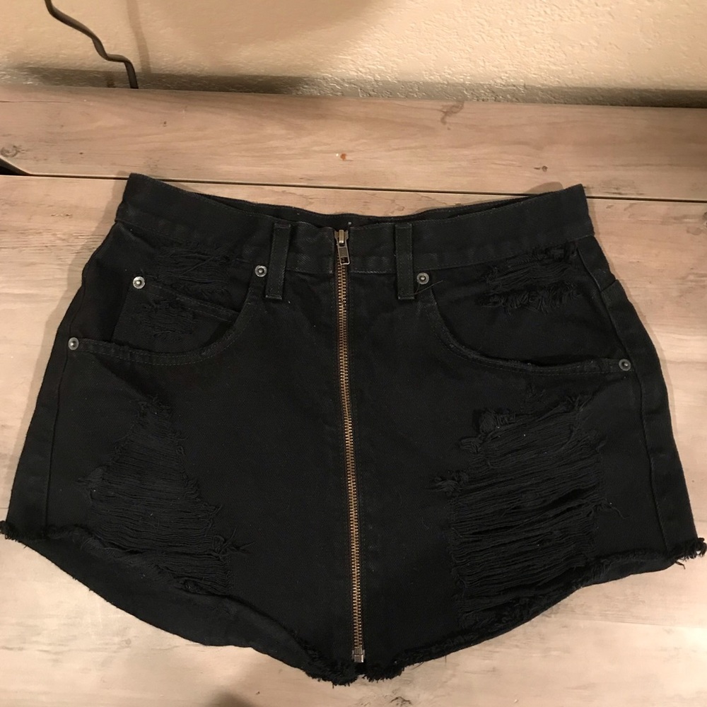 Carmar denim skirt